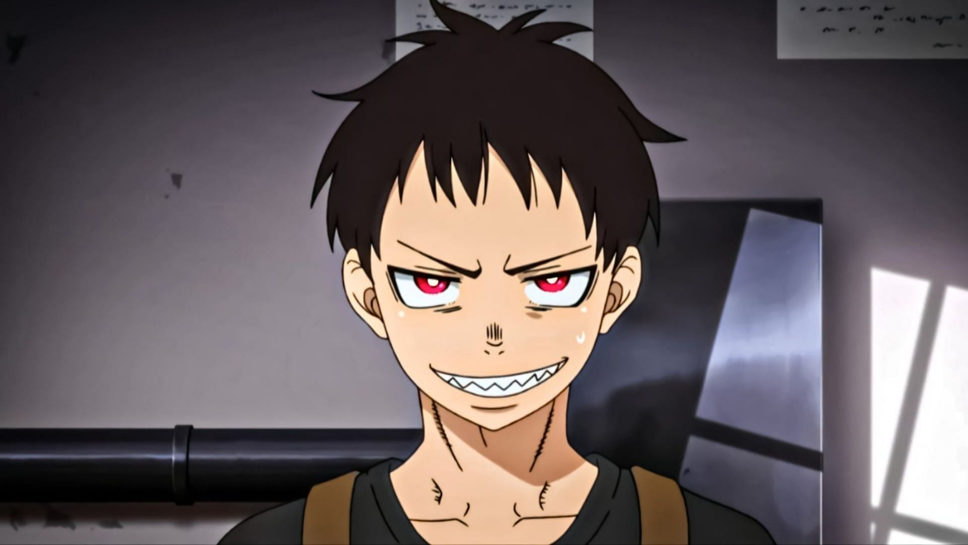 One of the ISFP anime characters, Shinra Kusakabe (Image via David Production)